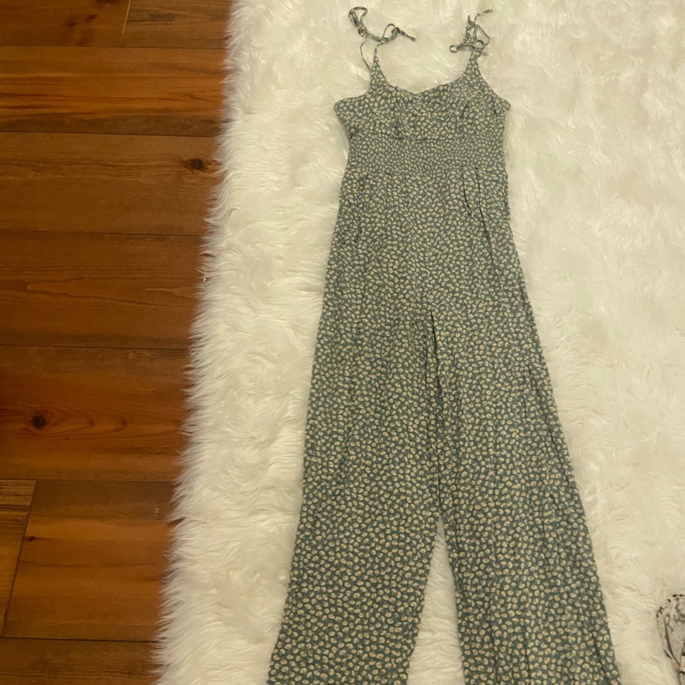 Green Summer Romper